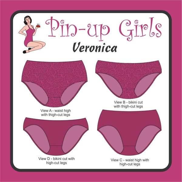 VERONICA PANTY PATTERN  by Pin Up Girls