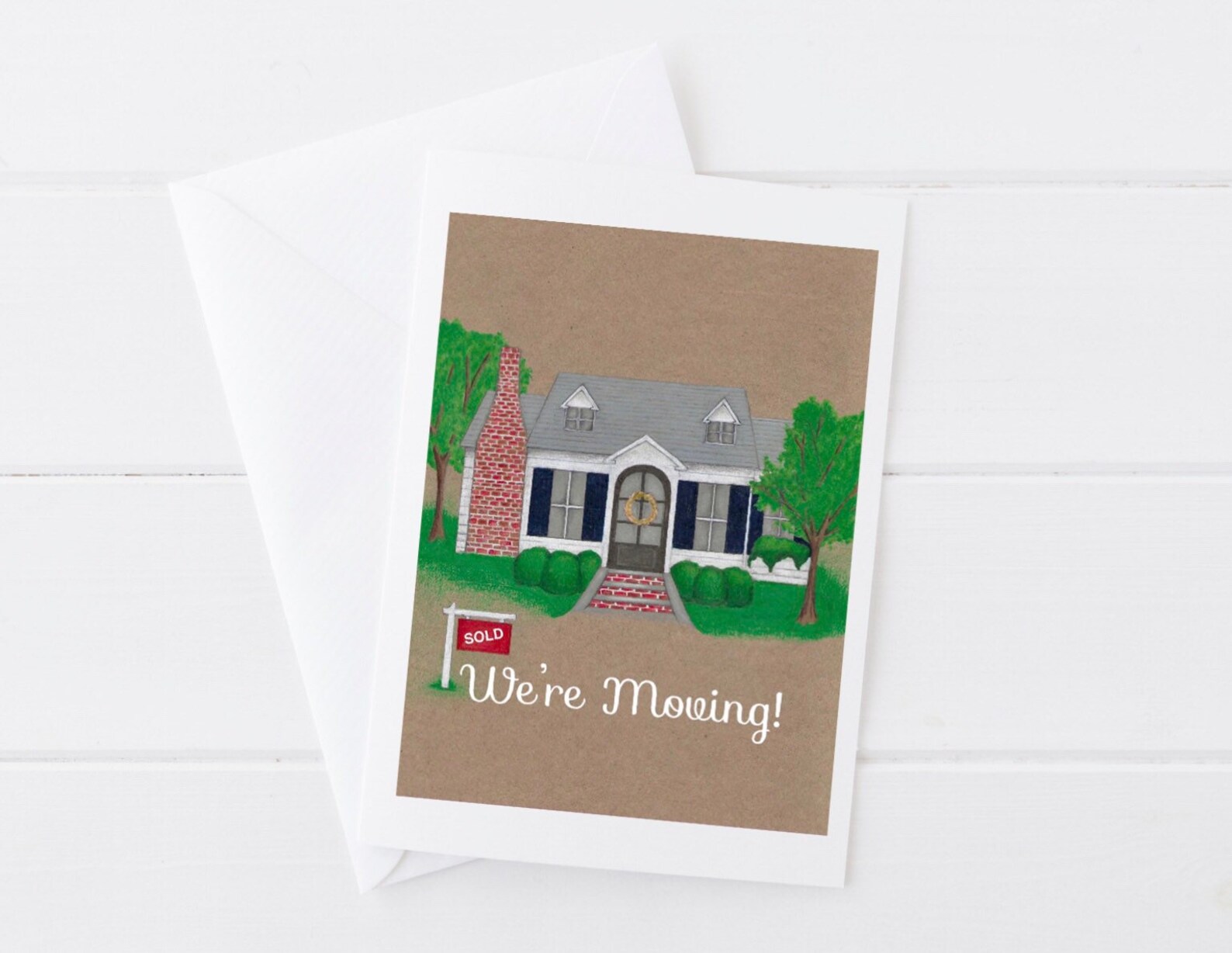 Realtor Note Card Set of 10 Folded Blank Cards With Etsy