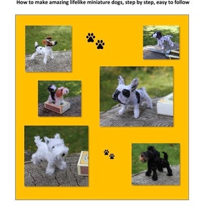Creative with pipe cleaners MINIATURE DOGS