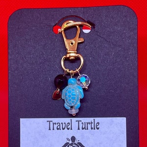 Travel Turtle Keychain