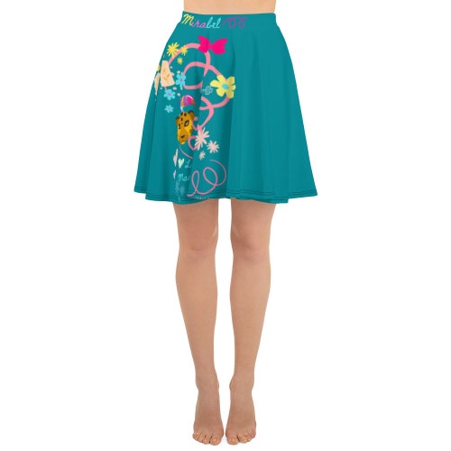 Encanto Skater Skirts Mirabel Madrigal Costume Walt Disney Etsy