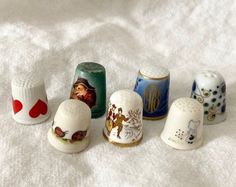 Sons Of VFW Collectible Porcelain Thimble