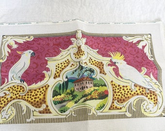 Hand painted Needlepoint Canvas, COP MC231, Colors of Praise Bright Birds Landscape,