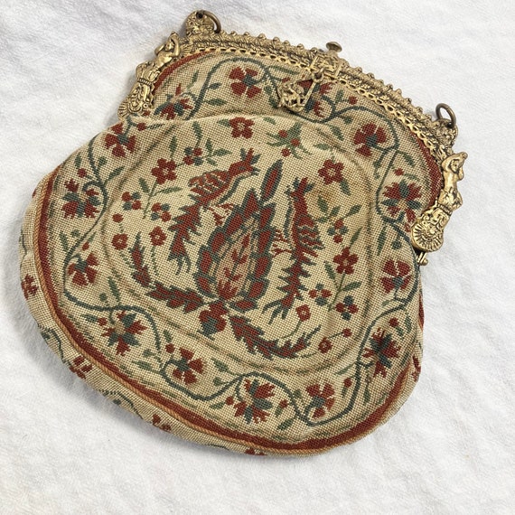 AS IS Vintage Petit Point Purse Evening Bag - image 1