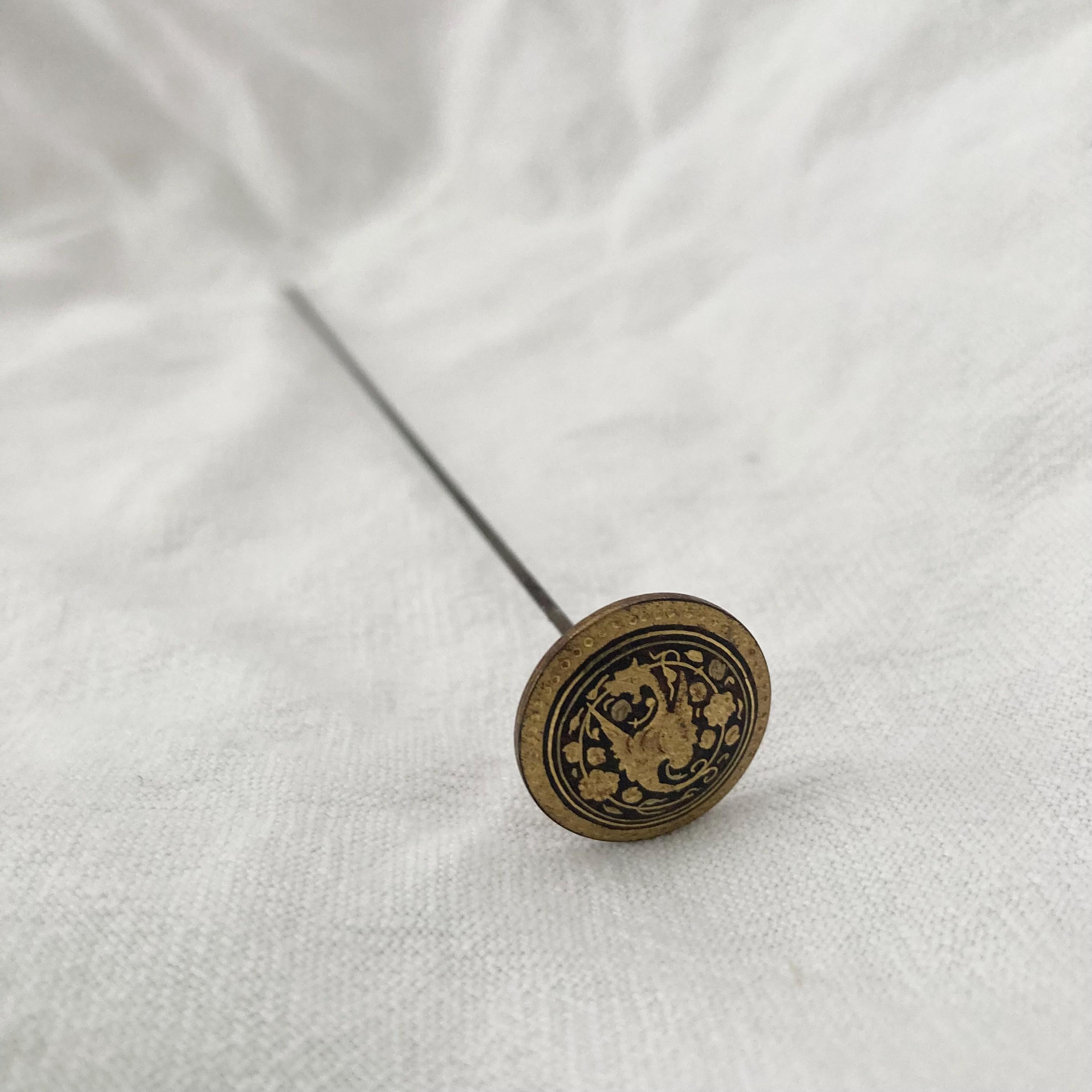 Antique Gold Hatpin - Etsy display picture 2