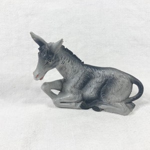 Fontanini Spider Mark Depose Vintage Nativity set Donkey , Plastic