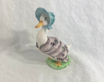 Jemima Puddle-duck Toby Jug- Beatrix Potter Figurine- John Beswick
