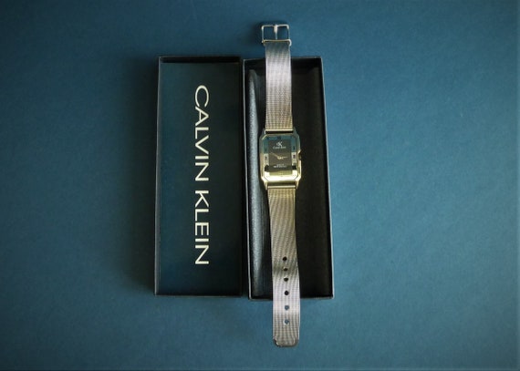 Calvin Klein Unisex rectangular watch - image 5