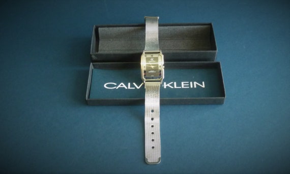 Calvin Klein Unisex rectangular watch - image 4