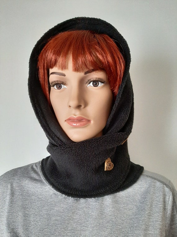 Black fleece hotsell scarf womens