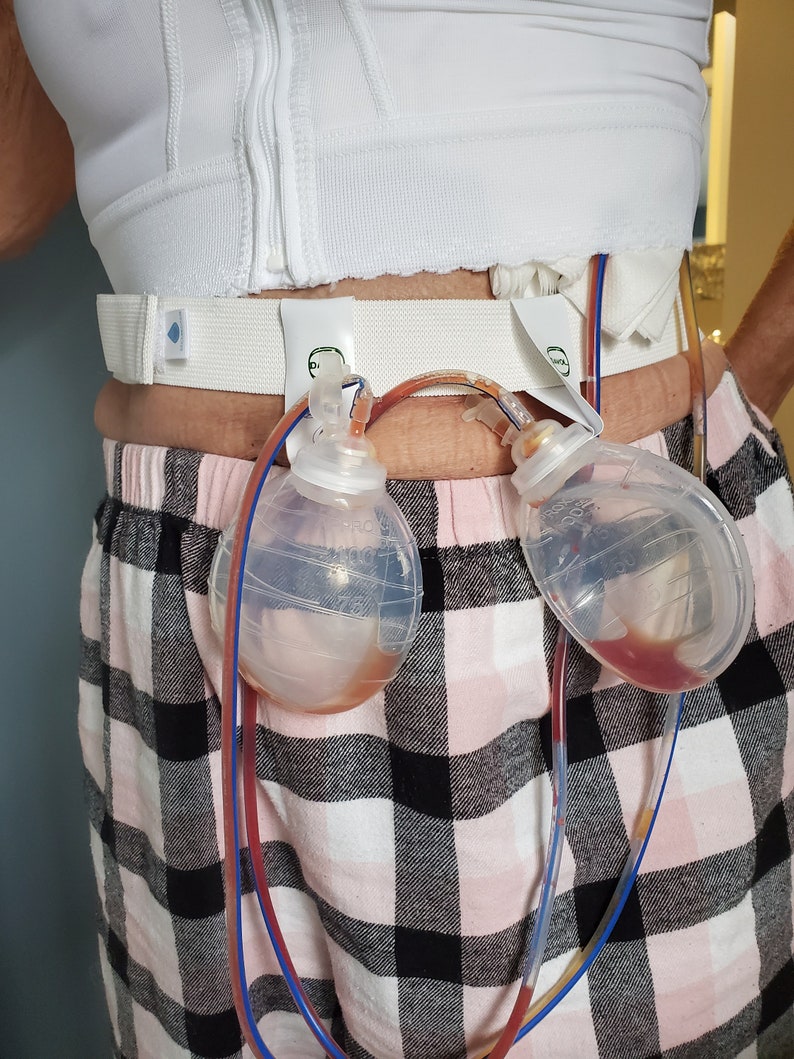 JP Drain Care SecureDrain Belt Kit Post Mastectomy Etsy