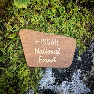 Imán del Bosque Nacional Pisgah / Imán PNF / Imán de réplica del Bosque Nacional Pisgah