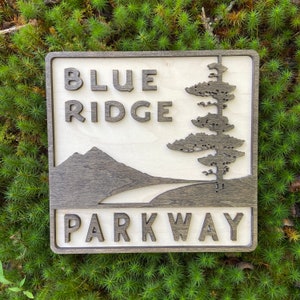 Blue Ridge Parkway Sign 8 W Blue Ridge Parkway Art Blue Ridge Parkway