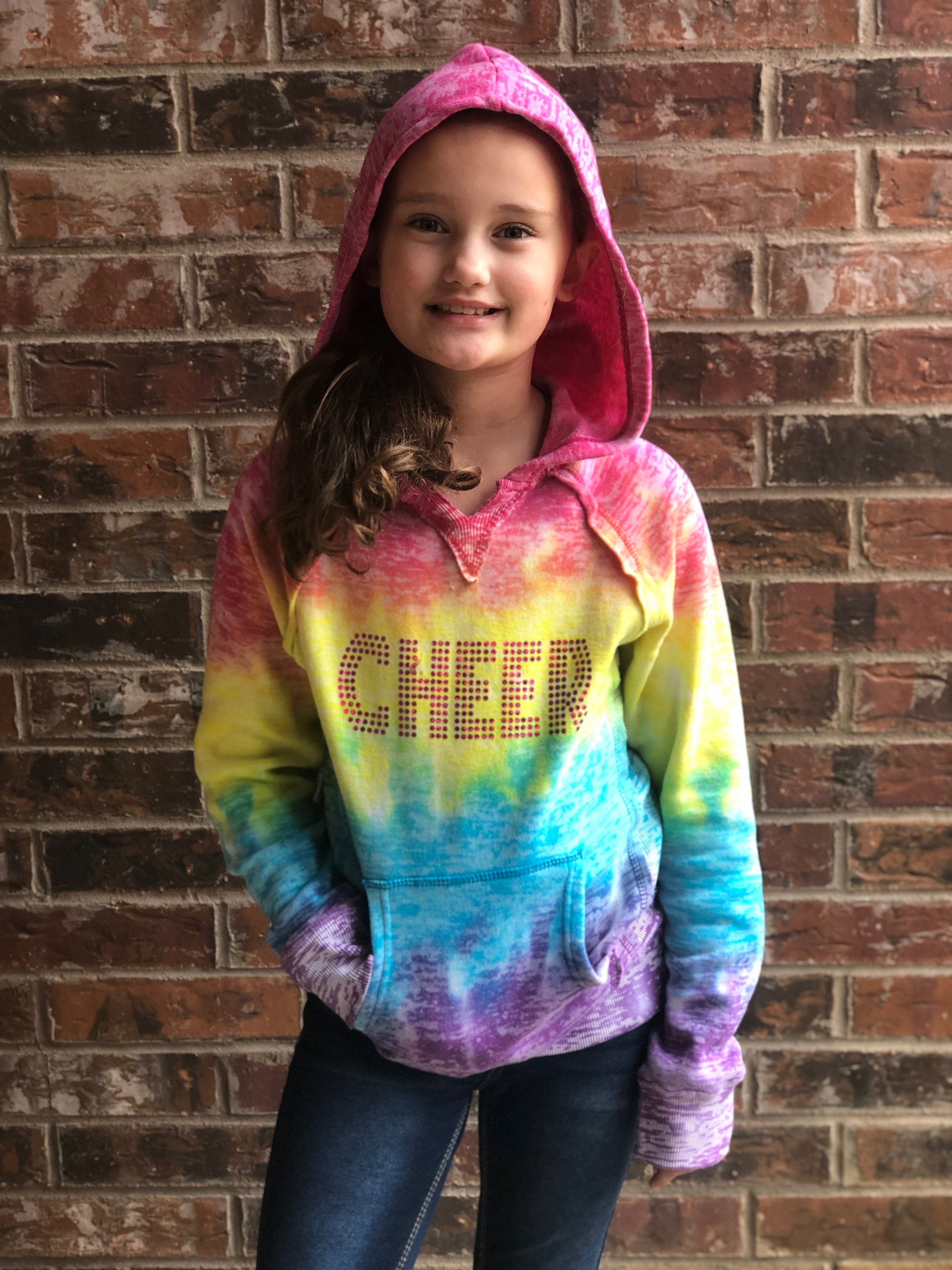 Happy Tie-Dye Hoodie