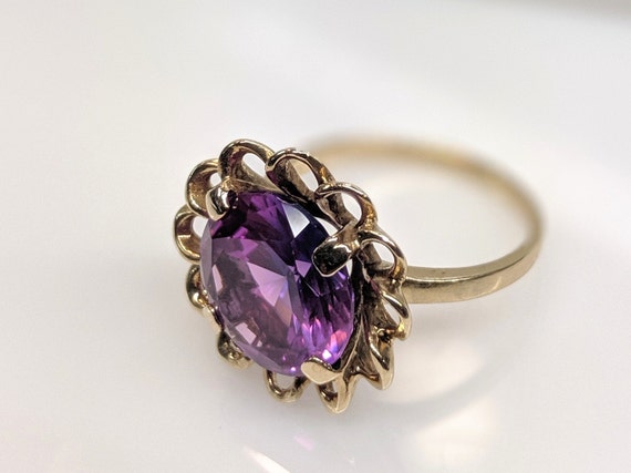 Vintage 1950's cocktail ring - image 1