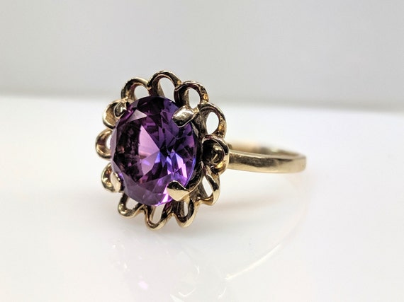 Vintage 1950's cocktail ring - image 4