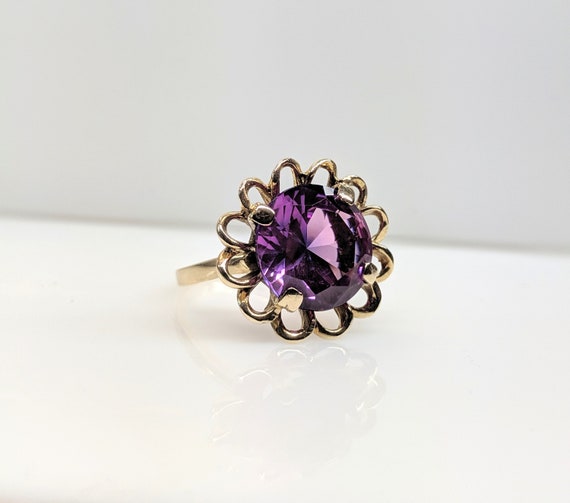 Vintage 1950's cocktail ring - image 5