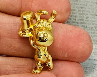 feve snoopy 10体セット Gold Metal SNOOPY With Top Hat Peanuts - French Feve Feves