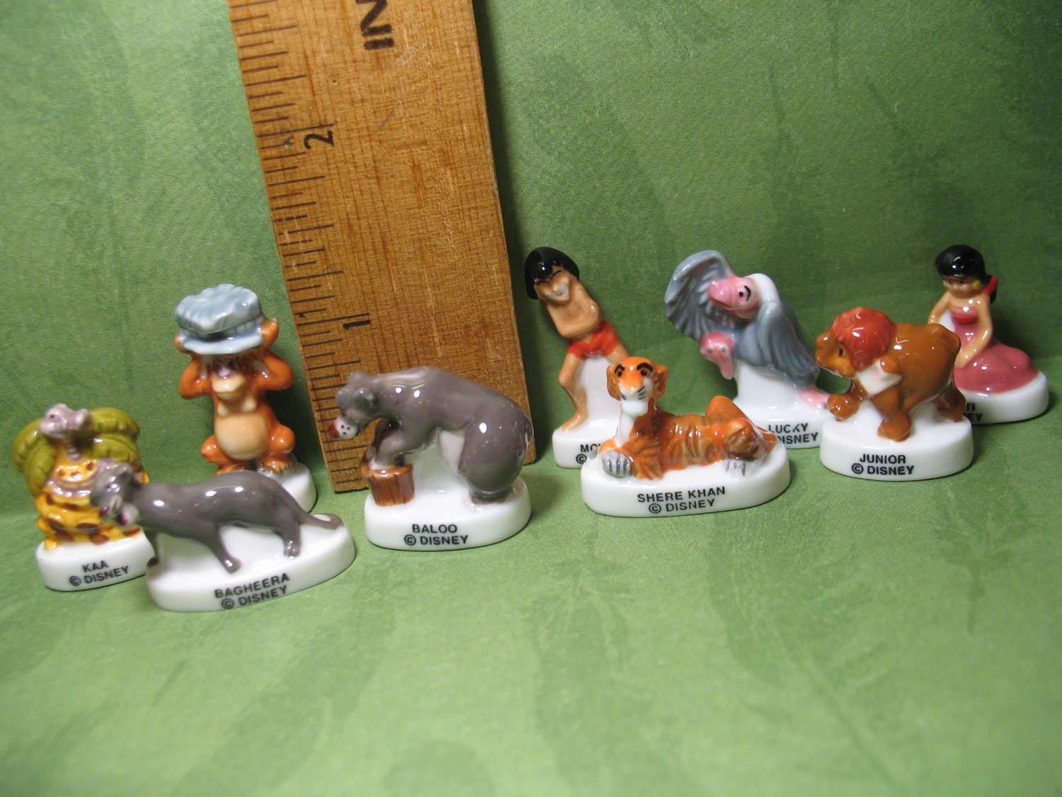 Mini Figurines Disney/Magic Rights, Set of 12 French Feves, Glazed  Porcelain