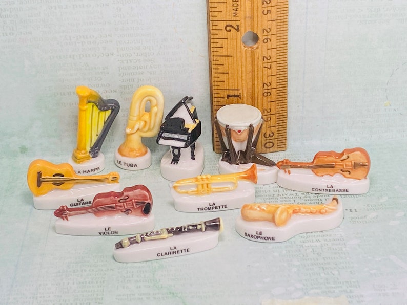 Tiny Instruments Clearance Tiny Musical Instruments: Piano Harp Drum Guitar Violin Sax ...