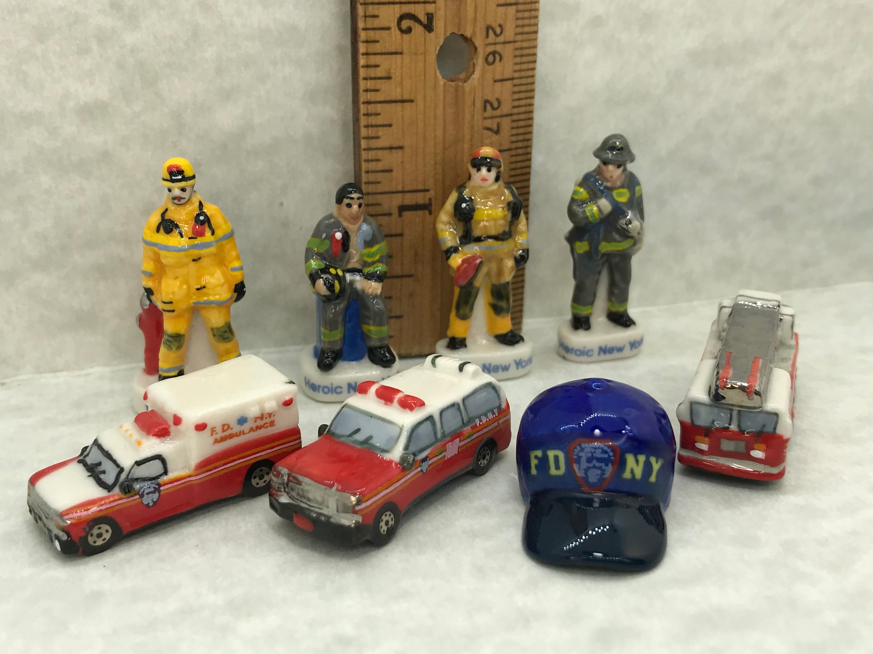 Heroes of New York Fire Dept FDNY NYC Fire Ladder Truck Etsy