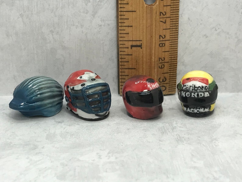 HELMETS & HATS Miniature Millinery Bike Motorcycle Helmet Ice Etsy