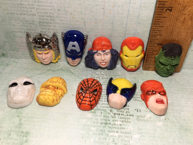 Marvel Heroes Lanyard Captain America,Hulk,Spiderman,Thor,Wolverine The Thing