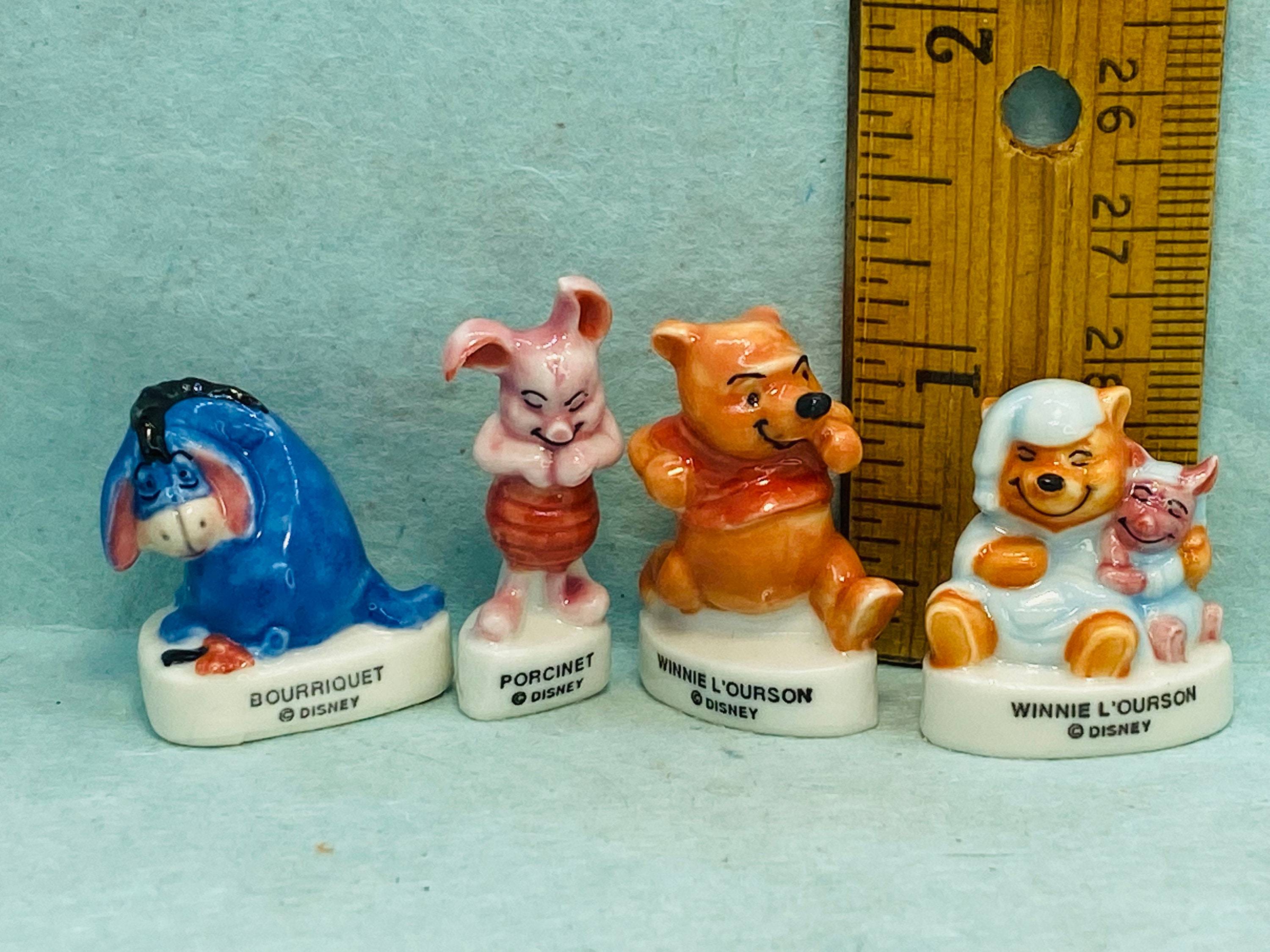 WINNIE the POOH Vintage 8pc Set Disney Roo Piglet Tigger Eeyore ...