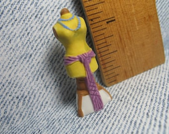 ATTIC TREASURES Dress Form Mannequin  - French Feve Feves Figurines Dollhouse Dolls Miniatures V107