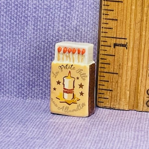 The Little Match Girl Matches Matchbox figurine Literature & Fairy Tale Characters French Feve Feves Miniatures SS112