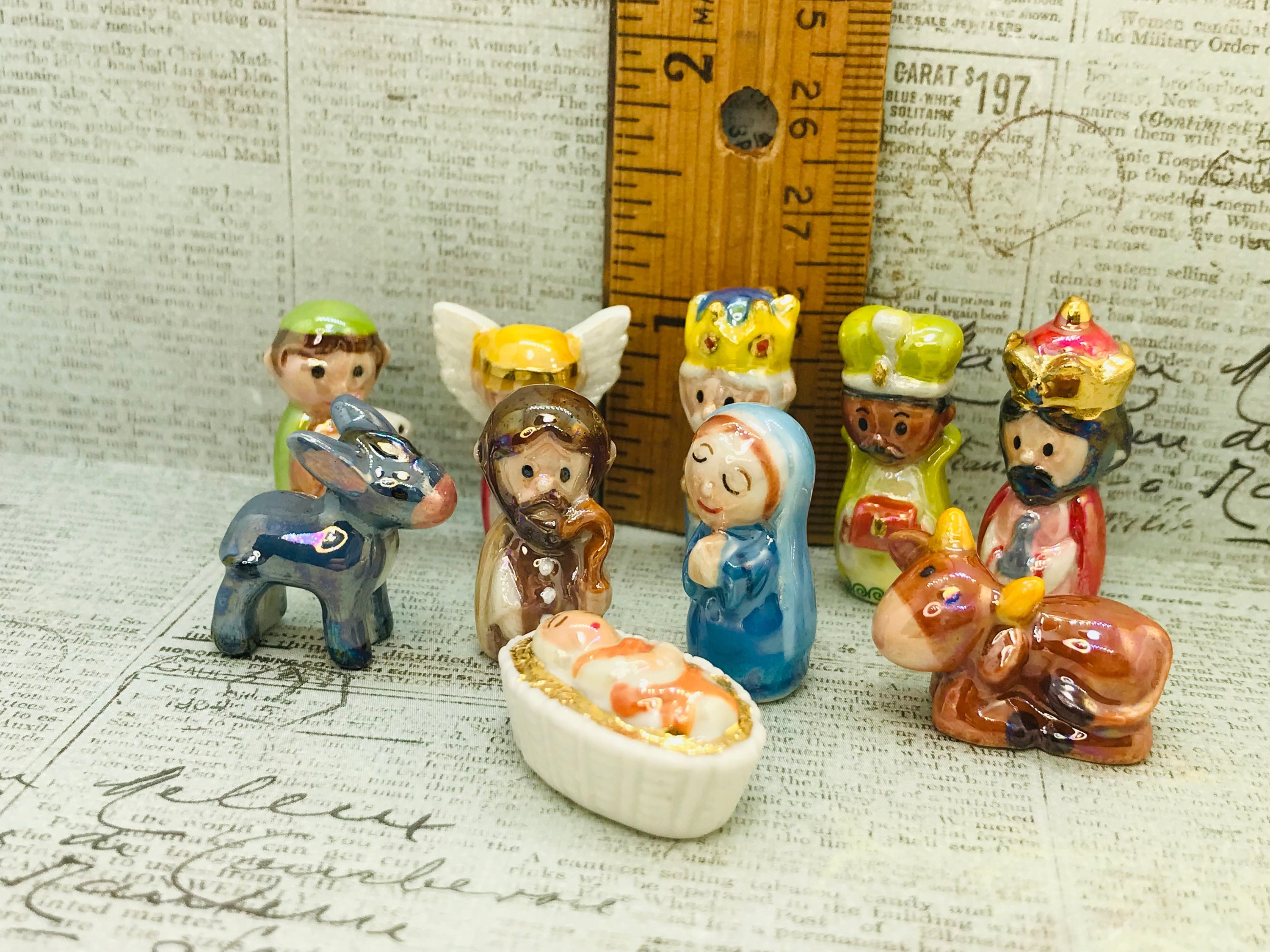 Ceramic nativity set - Etsy 日本