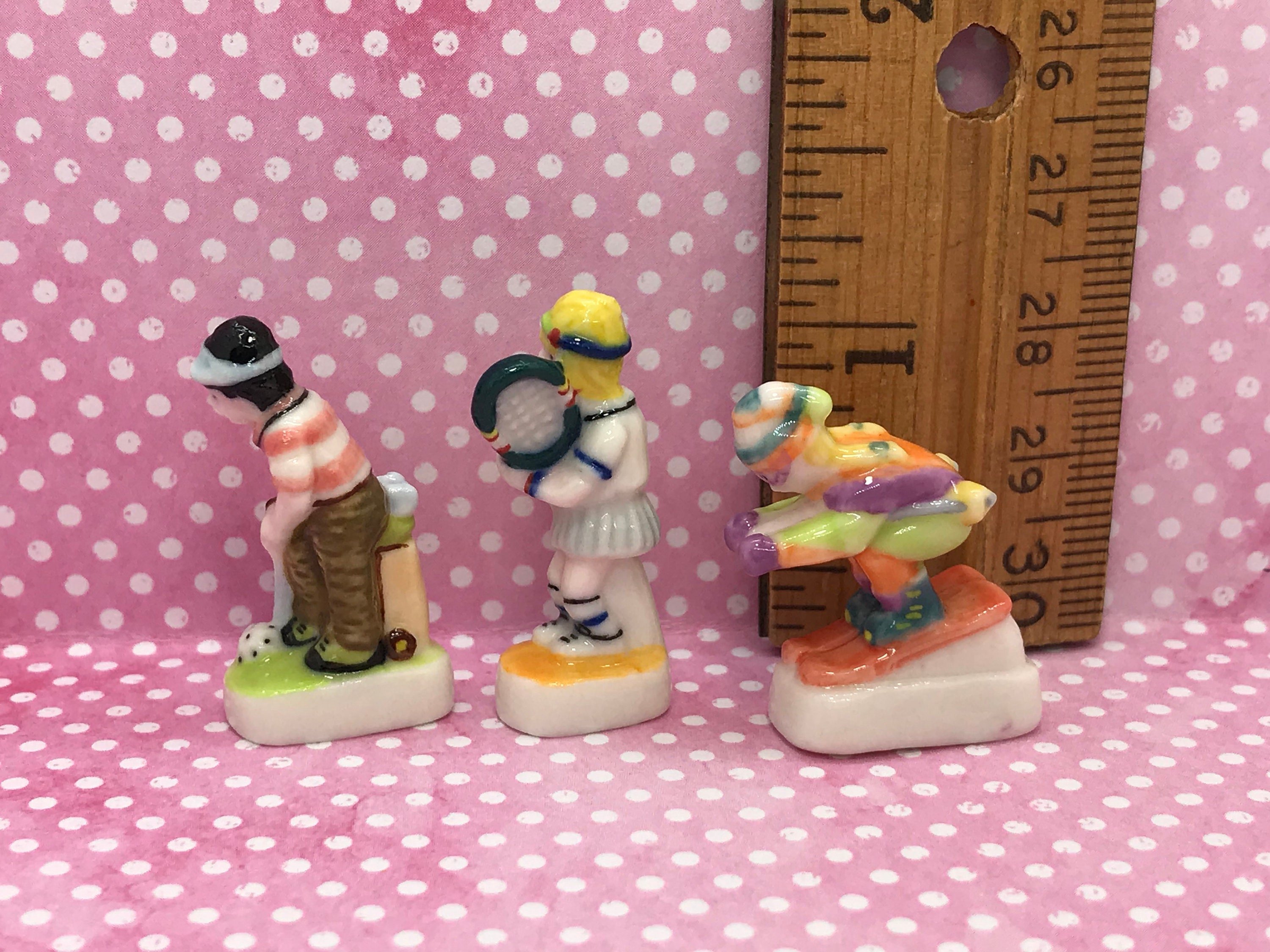 Tiny ATHLETE Sport Figures Athletes Soccer Boxing Tennis Etsy