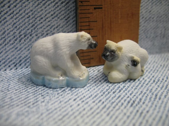 Fève porcelaine - Ours polaire