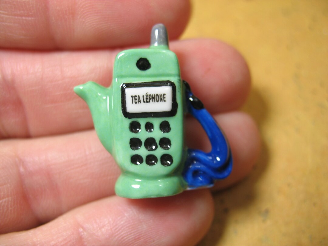 FANCIFUL TEAPOT Cellphone Cell Telephone Phone Teapots Etsy