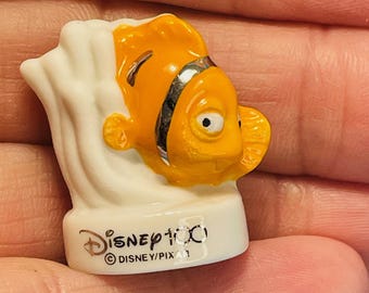 Disney Finding NEMO Fish Ocean 100 year Anniversary French Feve Feves Porcelain Collectible Mini Figurines Dollhouse Miniature P8
