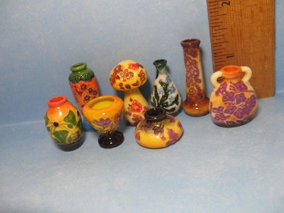 Emile GALLE Glas Kunstwerke Keramik Vase Lampe Vasen Urne Museum