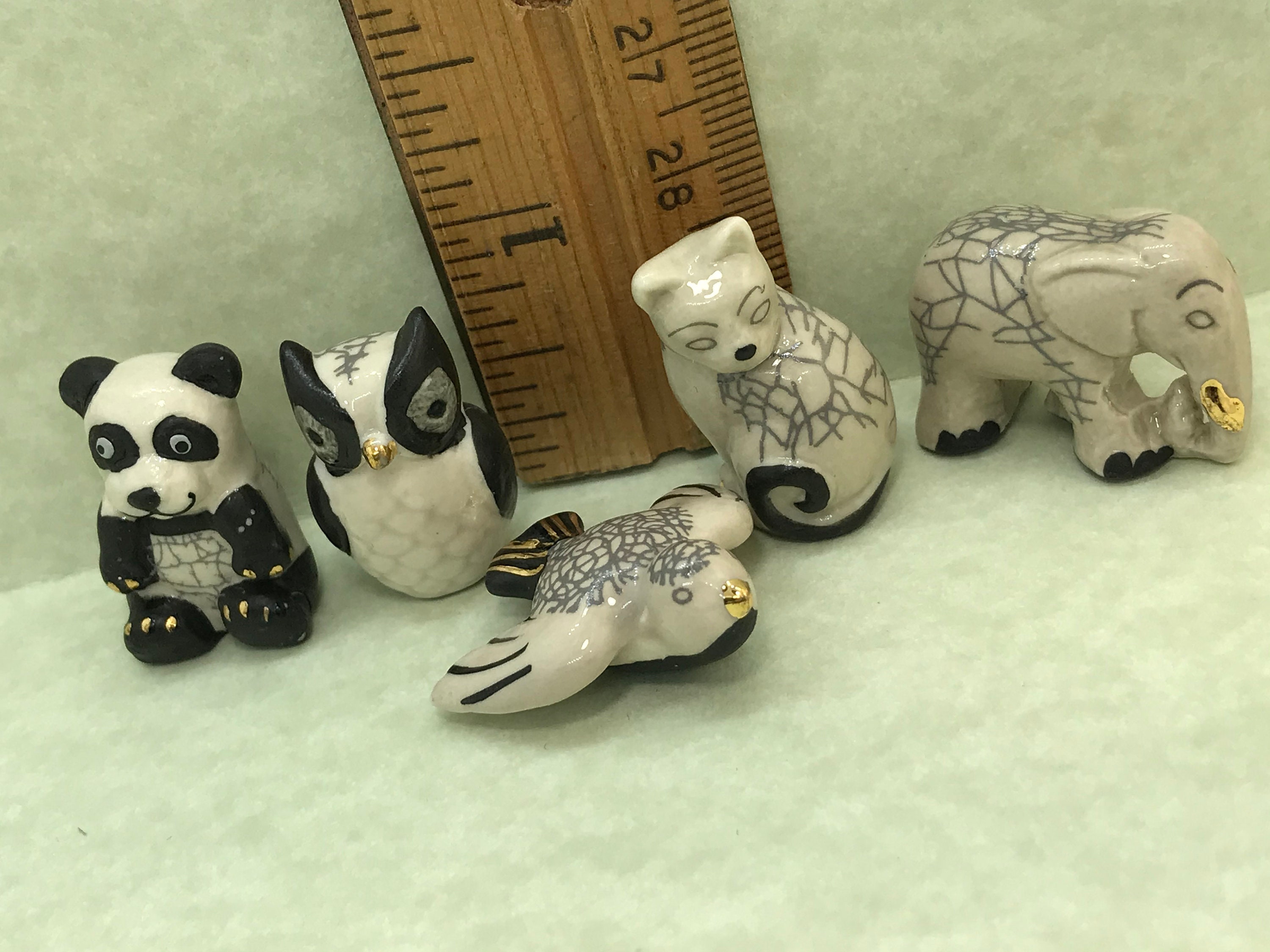 Panda Bear Statue, Zoo Animal, Clay Pottery Sculpture Figurine Decor,  Ceramics Tea Pet, Zisha Yixing Tea Play Set, Tea Ceremony Giant Panda 