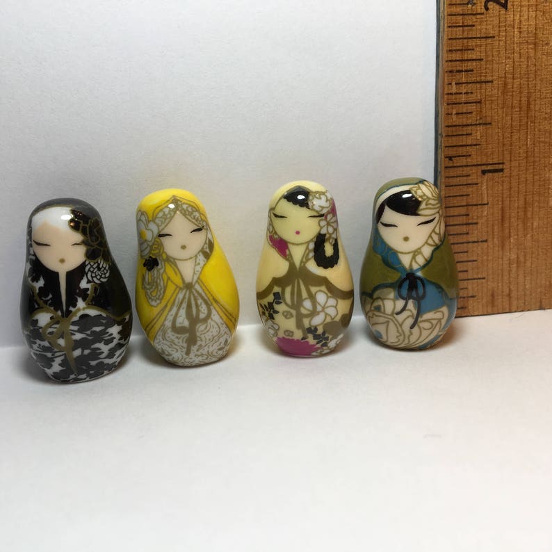 KIMMIDOLL Babushka Kokeshi Japanese Dolls Doll Japan Good Luck Etsy