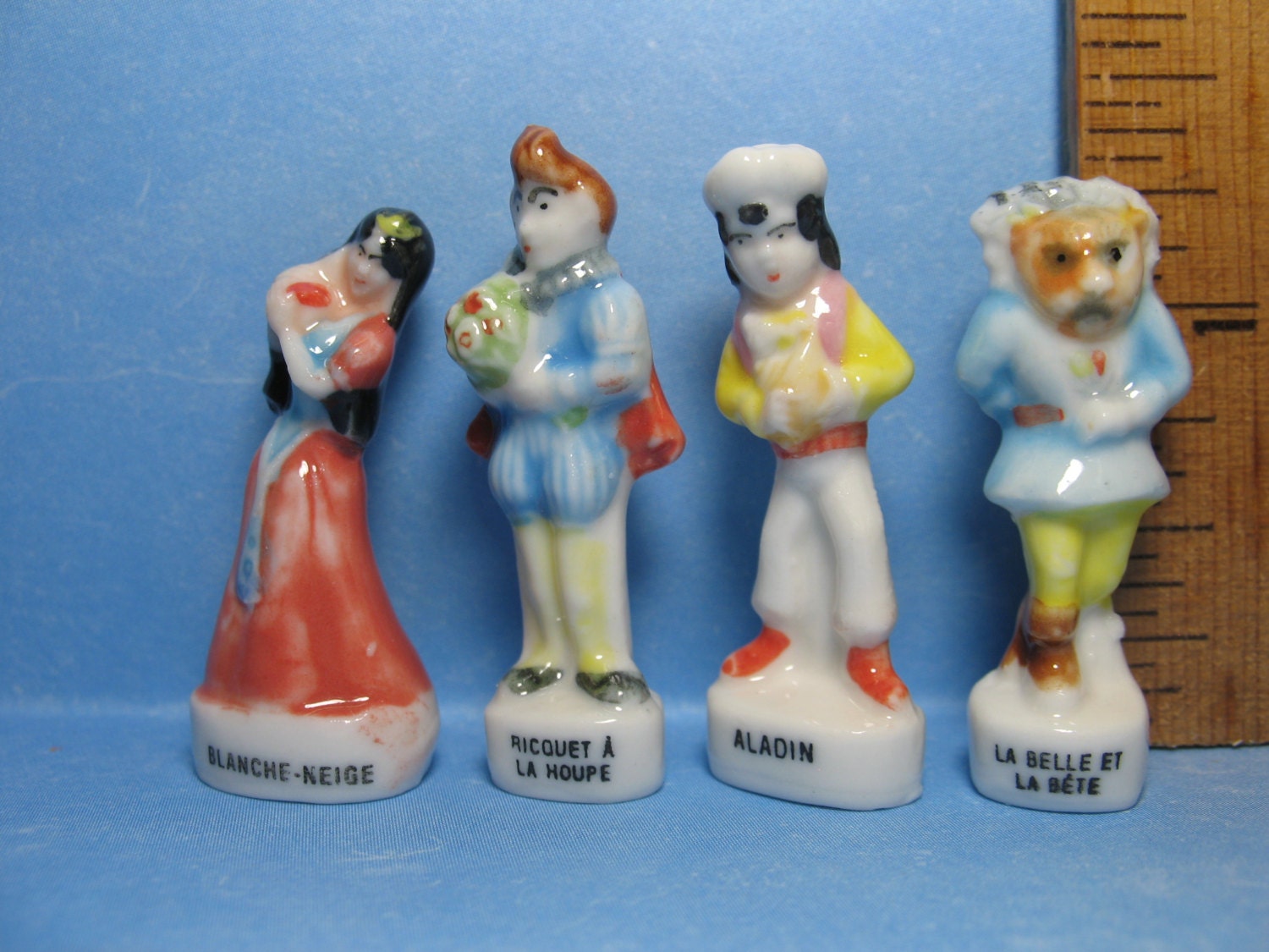 Feve La Belle Et La Bete Héros de contes de fées Blanche-Neige Aladin La Belle et - Etsy France