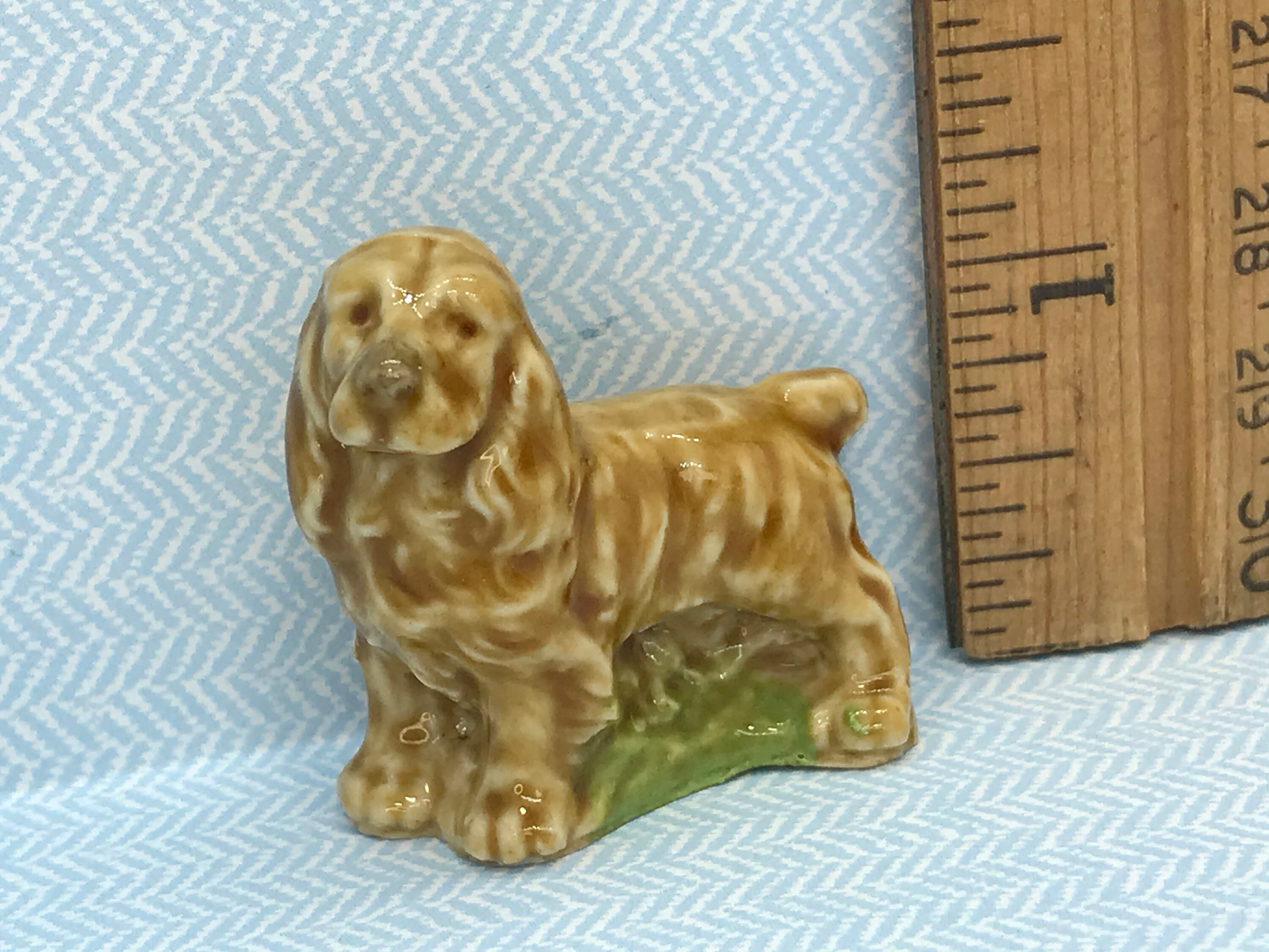 Wade England Whimsies DOG Cocker Spaniel Hand painted Whimsy Etsy