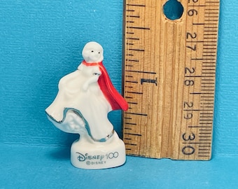 Disneys SNÖVIT 100-årsjubileum Fransk Feve Feves Porslin Samlarfigurer Mini Dockhus Miniatyr P8