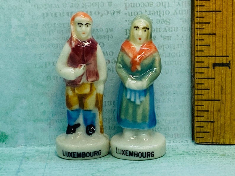 Vintage Couple in Traditional Costume Folk Dress International Etsy