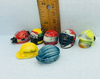 HELMETS HATS Miniature Millinery Bike Motorcycle Helmet Ice