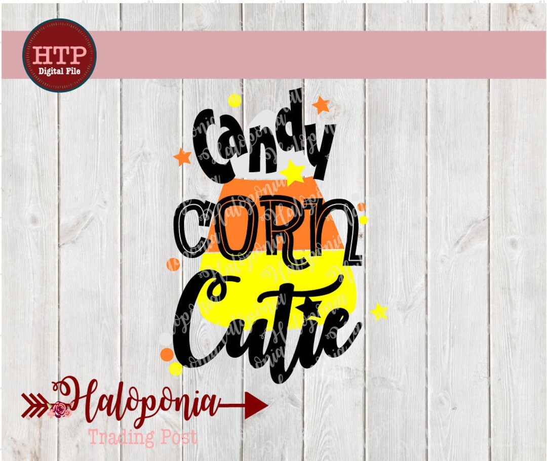 Candy Corn Cutie SVG Cut File - Etsy