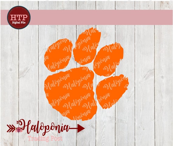 Tiger Paw Svg Cut File Etsy