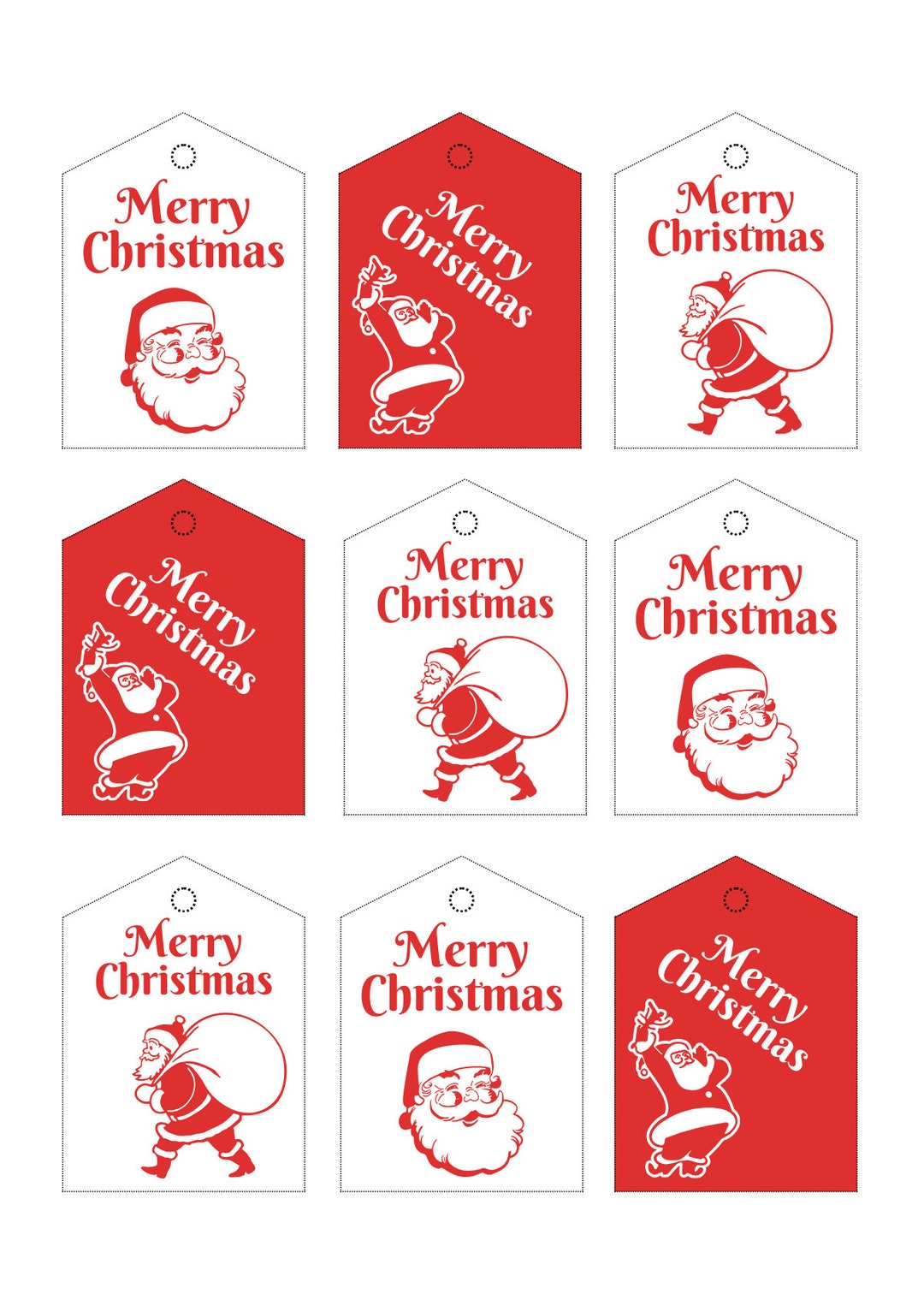 Printable Christmas Gift Tags Luggage Tags Red Santa And Tree Tags Etsy printable-christmas-gift-tags-luggage-tags-red-santa-and-tree-tags-etsy