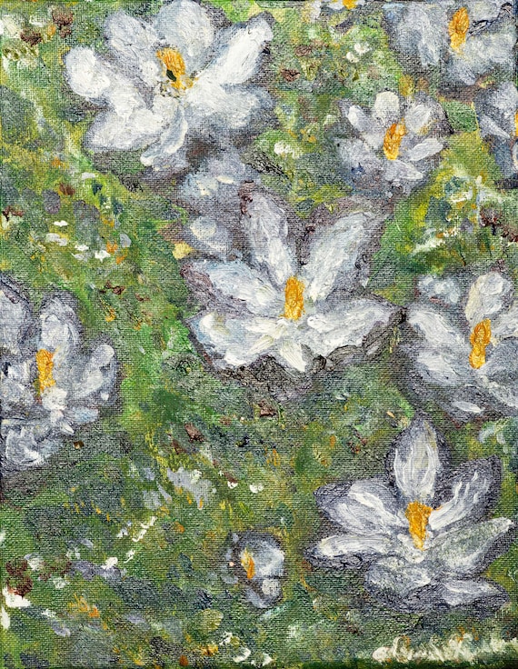Early Crocus Print