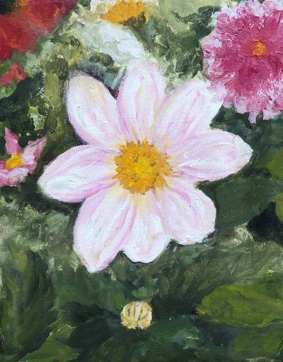White Flower Print