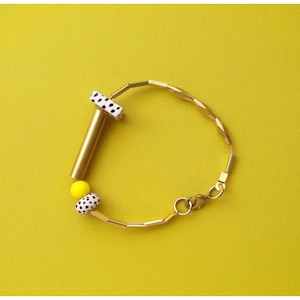 Bracelet à pois, bracelet de perles colorées, bracelet fait main