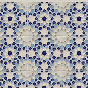 Moroccan Tile Backsplash Blue and White Kitchen Tiles Bathroom Tiles Hand Painted Tiles Kitchen Remodel Moroccan Style Coasters image 1